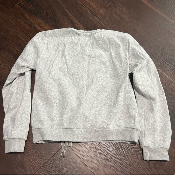 D Signed Descendants Graphic Sweatshirt Large Girls Laced Gray Pullover Cotton - Picture 7 of 8